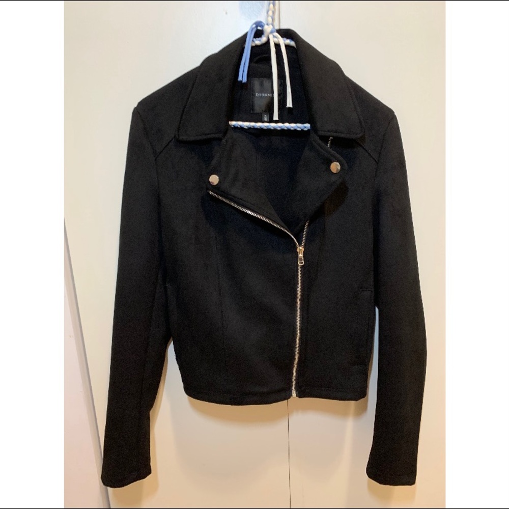 Dynamite faux suede moto jacket 🖤
